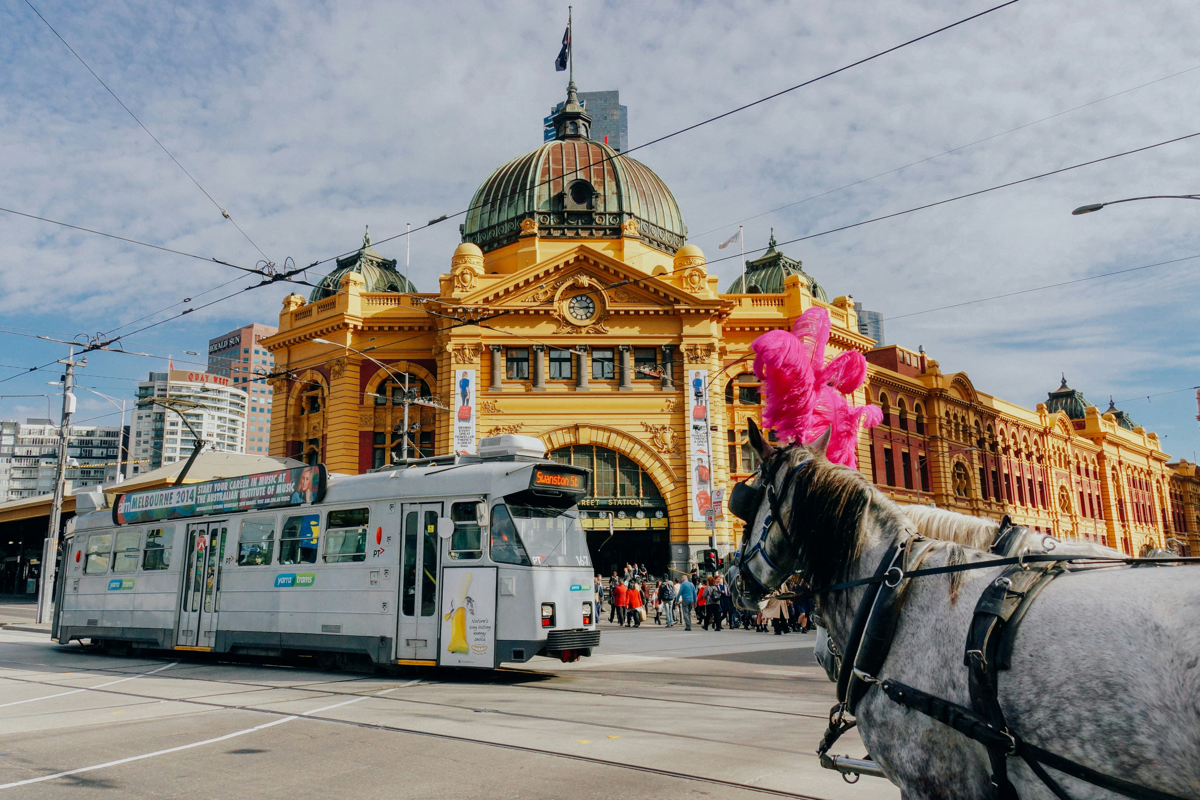 Melbourne city skyline